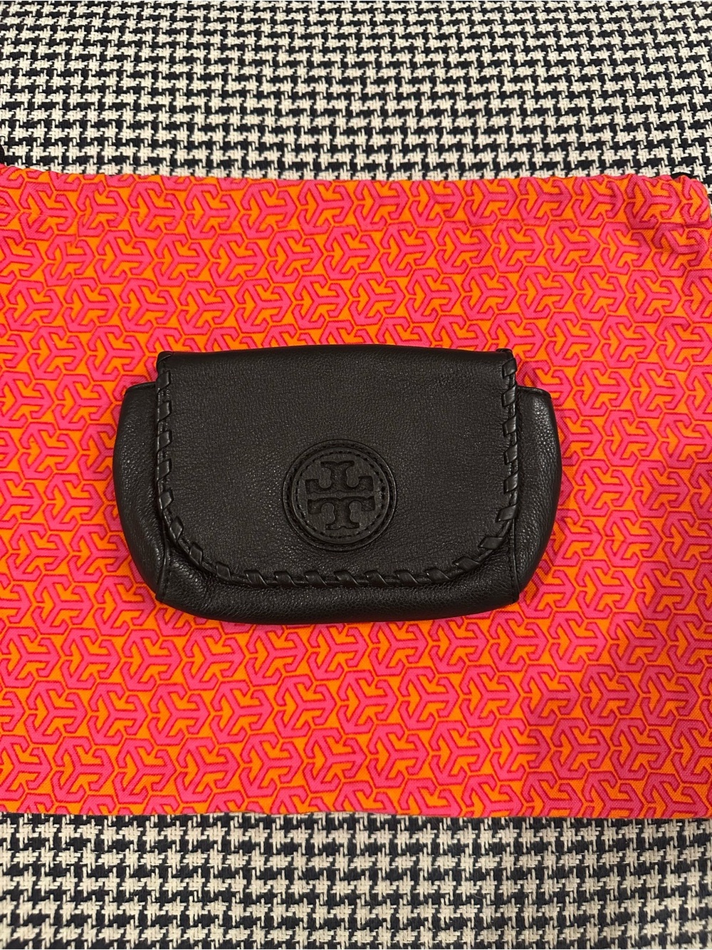 Tory Burch Black Leather mini crossbody